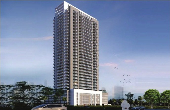 The Violet Tower in JVC, Dubai